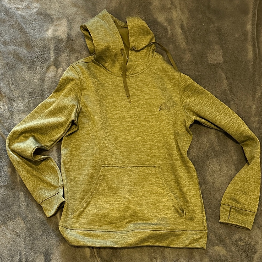 Olive Green Hooded Sweatshirt Adidas Women’s